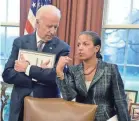  ?? GETTY IMAGES ?? Susan Rice, who served in the Obama-Biden administra­tion, is expected to be a top candidate for secretary of state.