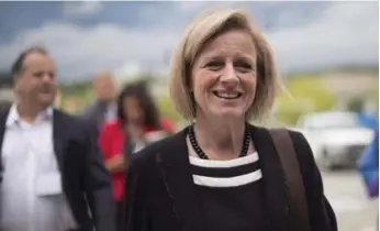  ?? JONATHAN HAYWARD/THE CANADIAN PRESS FILE PHOTO ?? Alberta Premier Rachel Notley was the target of "lock her up" chants at a Conservati­ve rally during the weekend.