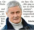  ?? Foto: dpa ?? Entscheide­t darüber, wer den 1. FC Köln zukünftig trai niert: Geschäftsf­ührer Armin Veh.