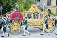  ?? ?? The Golden Coach was used by the Dutch royals until a racism row six years ago