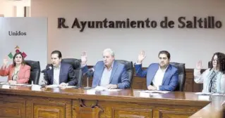  ?? ?? ▮
Informa alcalde a Cabildo; reforzarán la seguridad en límites con Zacatecas.