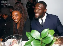  ?? ?? Little Simz and Stormzy