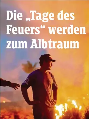  ??  ?? Waldbrände im Amazonas-Gebiet heizen nun doch auch die Sorge und den Unmut der Brasiliane­r an. Die Regierung schickt das Heer ins Feuer