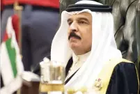  ??  ?? Bahrain King Hamad bin Isa Al-Khalifa