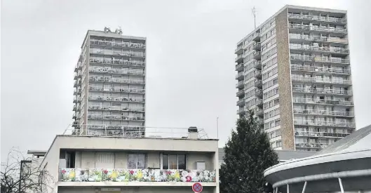  ?? DPA-BILD: Zschunke ?? Drancy in der Pariser Banlieue gilt als sozialer Brennpunkt. Hier leben auf engem Raum rund 67 000 Einwohner, darunter viele Migranten, auch aus Algerien.