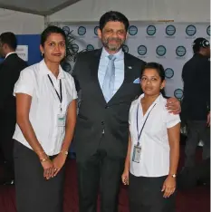  ?? Photo: Parliament of Fiji ?? The Attorney-General and Minister for Economy Aiyaz Sayed-Khaiyum after the 2019-2020 National Budget announceme­nt on June 7, 2019.