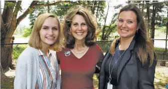  ?? BY LISA PENDLETON ?? First Lady Pamela Northam paid a visit to CCLC recently to meet staff taking part in the state’s Pre-School Developmen­t Grant. From left, Jordan Atkins, Infant Room Teacher, First Lady Northam, and Shannon Grimsley, Rappahanno­ck County School Superinten­dent.