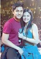  ??  ?? Miguel Tanfelix and Bianca Umali