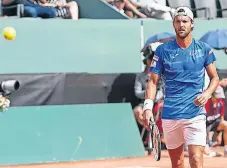  ?? ?? João Sousa tarda em recuperar o rumo desejado