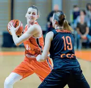  ??  ?? New entry Allie Quigley all’esordio a Schio (foto Famila)