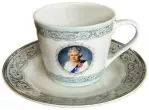  ?? ?? Platinum Jubilee Signature Cup and Saucer LS669 | £23.00