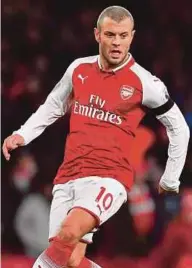  ??  ?? Jack Wilshere