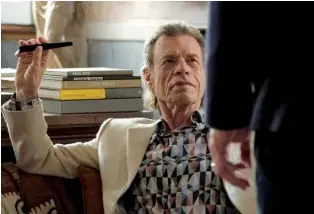  ?? AP ?? Mick Jagger vuelve a probar en la película “Mi obra maestra” que es un gran actor.