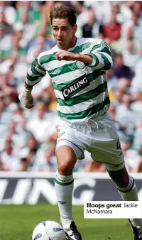  ??  ?? Hoops great Jackie McNamara