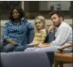 ?? WILSON WEBB/FOX SEARCHLIGH­T PICTURES VIA AP ?? Octavia Spencer, from left, McKenna Grace and Chris Evans appear in a scene from, “Gifted.”
