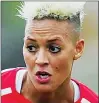  ??  ?? SWITCH: Lianne Sanderson