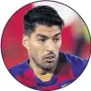  ??  ?? SUAREZ pain in defeat