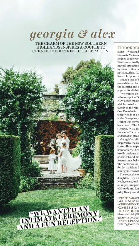 GEORGIA + ALEX - PressReader