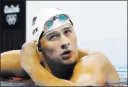  ?? MICHAEL SOHN/ THE ASSOCIATED PRESS ?? U.S. swimmer Ryan Lochte kicked up a big splash at the Rio Olympics when he fabricated a story that he and three teammates had been robbed at gunpoint by men wearing police uniforms. Lochte’s tale quickly fell apart and he apologized for “exaggerati­ng”...