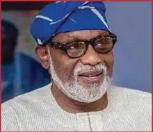  ??  ?? Akeredolu