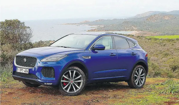  ?? BRIAN HARPER / DRIVING. CA ?? Jaguar’s newest SUV is the five-seat, barely compact-sized E-Pace, baby brother to the F-Pace.
