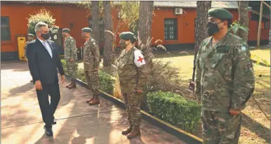  ?? CEDOC PERFIL ?? ROSSI. Encabezará mañana un acto junto a la cúpula de las FF.AA. en la base naval de Mar del Plata.