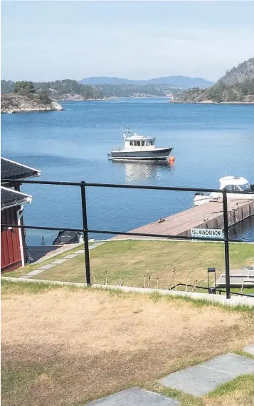  ??  ?? HYTTELIV: Henny Nesland er hyttefikse­r i Kragerø. I sommerseso­ngen farter hun og hennes