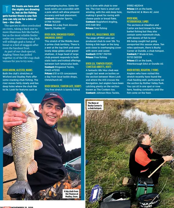 Spotlight on 15 top chub rivers - PressReader