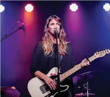  ?? [PHOTO BY NATHAN POPPE, THE OKLAHOMAN] ?? Chelsey Cope performs live at the OKC Farmers Public Market in 2016.