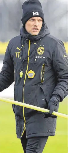  ?? FOTO: IMAGO ?? Unter Druck: Dortmunds Trainer Thomas Tuchel.