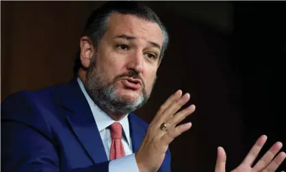  ?? ?? Texas senator Ted Cruz recently addressed a far-right political summit in Spain. Photograph: Reuters
