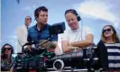  ??  ?? ‘You want to make people feel angry’ … Michael Winterbott­om on the set of The Trip to Italy. Photograph: Sarah Lee/The Guar