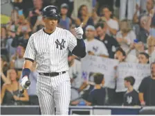  ?? CHRISTOPHE­R PASATIERI/GETTY IMAGES/FILES ?? Alex Rodriguez is the subject of the 2018 documentar­y Screwball, which is streaming on Netflix.
