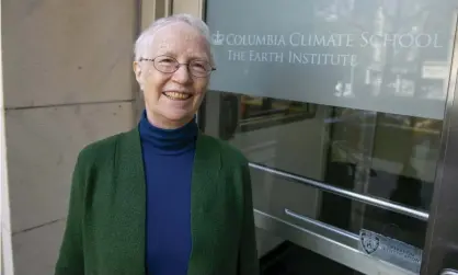  ?? ?? Cynthia Rosenzweig at the Columbia University Climate School in New York City on 3 May. Photograph: Ted Shaffrey/AP