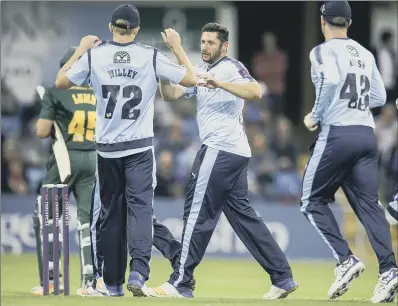  ??  ?? Yorkshire’s Tim Bresnan has urged his team-mates to stick to their attacking principles in Twenty20 cricket.