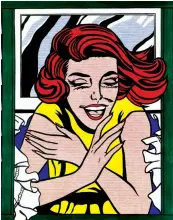  ??  ?? Roy Linchtenst­ein “Girl in Window” – 1964