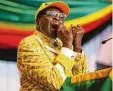  ?? Foto: T. Mukwazhi/AP, dpa ?? Robert Mugabe ist von seinem Amt zu rückgetret­en.