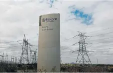  ?? /Reuters ?? Funding: The National Energy Regulator of SA has approved R13.2bn of Eskom’s regulatory clearing account applicatio­n.