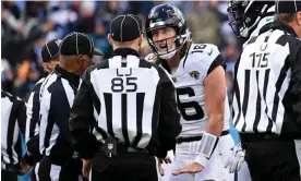  ?? ?? Trevor Lawrence and the Jacksonvil­le Jaguars started the season 8-3 before they suffered a series of losses. Photograph: John Amis/AP