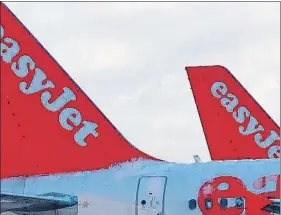  ?? PAUL ELLIS / AFP ?? Easyjet, la compañía más afectada por el Brexit