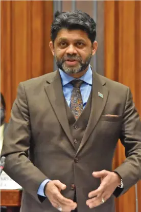  ?? Attorney-General Aiyaz Sayed-Khaiyum. ??