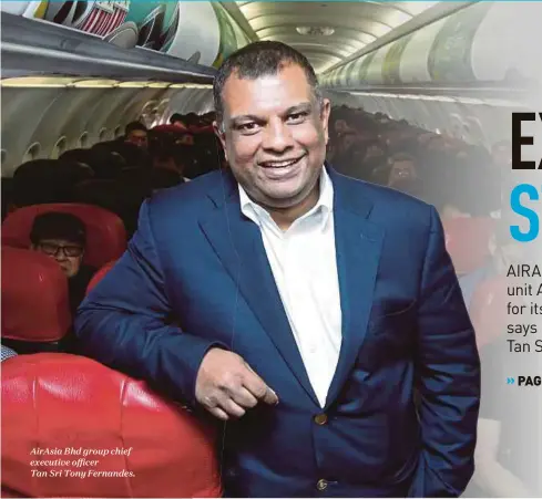  ??  ?? AirAsia Bhd group chief executive officer
Tan Sri Tony Fernandes.