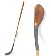  ??  ?? The rare Hugh Philp putter which is in the Bonhams auction at the end of this month.