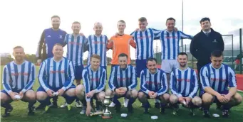  ??  ?? Cornview Celtic, Premier Division & Emmett O Connor Memorial Cup Champions 2018.