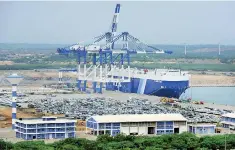  ??  ?? Hambantota Port is set to go to China with an impending deal that will see China