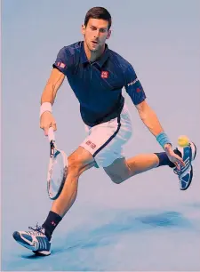  ?? AP ?? Novak Djokovic, 29 anni, alla 5a finale consecutiv­a: vince dal 2012