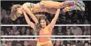  ?? PICTURE: YOURSTORY ?? Indian wrestler Kavita Devi with an opponent.