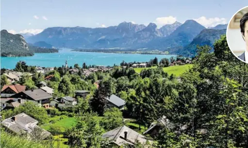  ?? BILDER: SN/ROBERT RATZER, APA ?? Jurist und Hofburg-Kandidat Tassilo Wallentin vertritt die Eigentümer­in der Villa in St. Gilgen.