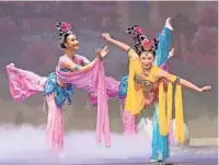  ?? CONTRIBUTE­D ?? Shen Yun, the traveling program celebratin­g traditiona­l Chinese song and dance, returns to the Miller High Life Theatre this weekend.