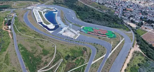  ?? FABIO MOTTA/ESTADÃO-28/7/2017 ?? Vizinhos. Futuro autódromo ficará ao lado do Parque Olímpico de Deodoro, que nos Jogos do Rio recebeu modalidade­s como canoagem e BMX